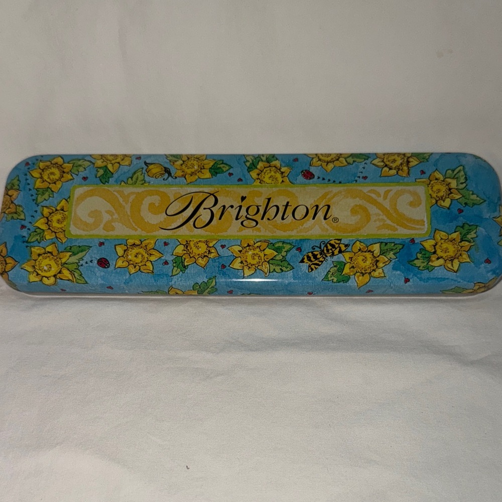 BUY NOW Brighton Blue and Yellow Floral Watch Case